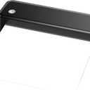 Portable Printer Wireless for Travel  Inkless Thermal Printer, Supports 8.5x11 Inch Thermal Paper, Bluetooth Compatible with iOS/Android/Laptop, Includes 2 Rolls + 10 Sheets Paper Kit (black)