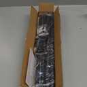 Standard Decorative Window Curtain Rods 30 to 88 Inch,5/8 Inch Diameter Small Curtain Rod Set, Heavy Duty Drapery Rods with Brackets Black