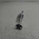 Lewtemi Silver Trumpet Musical Instruments Toy for Kid Toddler Fake Plastic Preschool Music Toy Gift Portable Wind Instrument Early Educational Teaching Songs Gifts for Toddlers Children