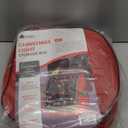 HOLDN STORAGE Premium Christmas Light Storage Bag  Heavy Duty Tear Proof 600D/Inside PVC Material with Reinforced Handles - 3 Reels Stores up to 375 Ft of Mini Tree Lights & Extension Cords Red