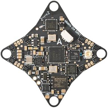 BETAFPV Matrix 1S Brushless Flight Controller, Highly Integrated 5IN1 FC Built-in Serial ELRS RX/VTX, with 1.0mm Thick Board, JST1.25 Pin for 1S FPV Racing Whoop Drone Quad like Meteor65/75 Pro