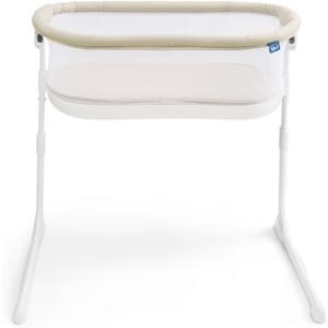 HALO BassiNest Lite  Breathable Baby Bassinet Slides Over Bed with Mesh Walls for Airflow & Visibility, Lowering Wall for Easy Access, Portable & Lightweight, Fits Most Beds