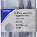 Westcott 10 Piece Math Set