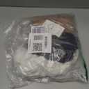 Riyiper 3 Pack Women's Oversized TShirt Half Sleeve Summer Tees Casual Loose Fit Crew Neck Basic Tops(Black, White, Khaki, Medium)