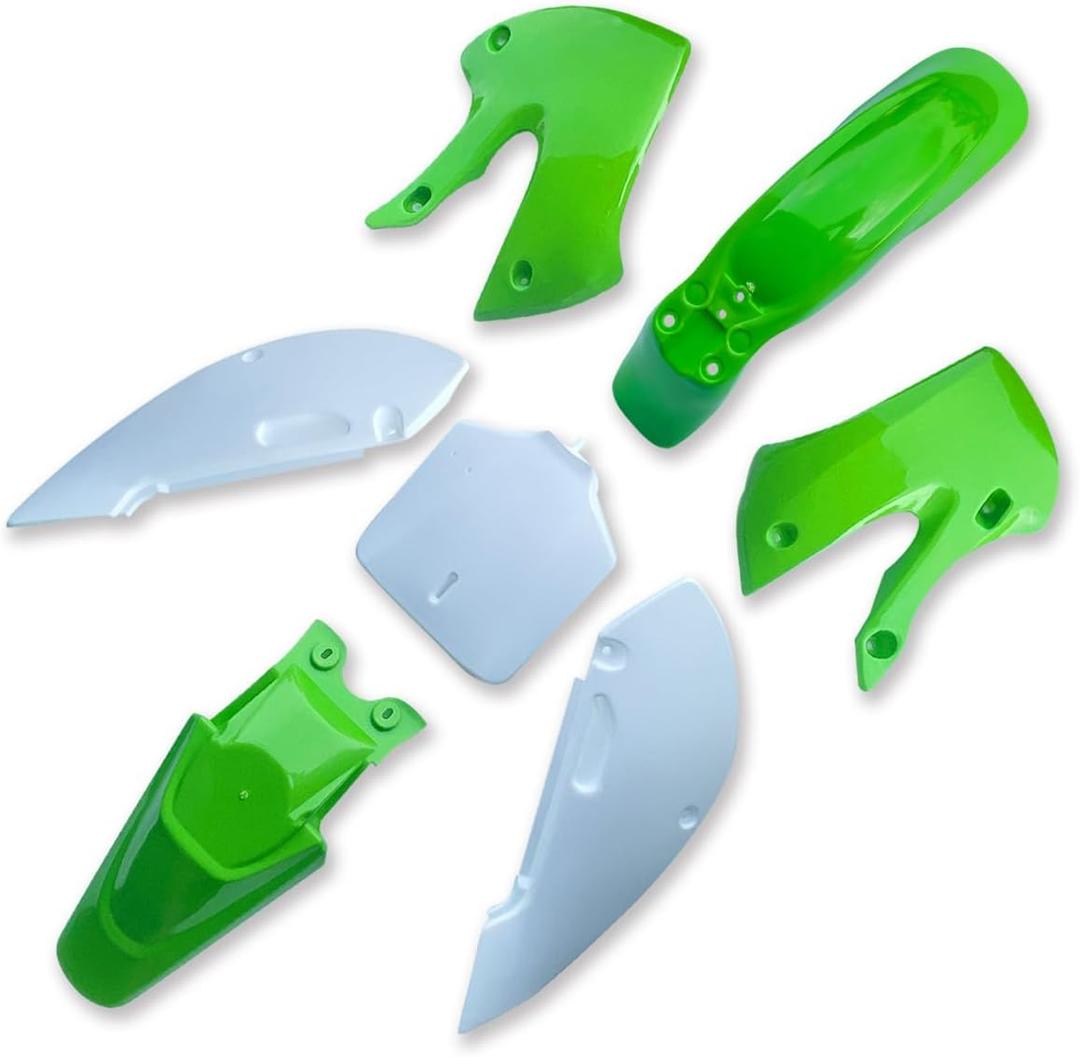 Thicker ABS Plastics Kit for Kawasaki KLX110 KLX 110 Dirt Pit Bike