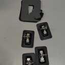 316 Stainless Steel Bimini Top Deck Hinge BiminiTop Fitting 4 Pair Black