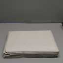 100% Blackout Shield Linen Blackout Curtains for Bedroom 84 Inches Long, Back Tab/Rod Pocket Living Room Drapes, Thermal Insulated Blackout Curtains 2 Panels Set, 50" W x 84" L, Cream