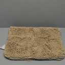 OLANLY Bathroom Rugs 30x20, Extra Soft Absorbent Chenille Bath Rugs, Rubber Backing Quick Dry, Machine Washable Bath Mats for Bathroom Floor, Tub and Shower, Home Decor Accessories, Beige