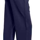 Deyeek Tear Away Pants for Women Side Full Open Sweatpants Loose Fit Casual Post Surgery Adaptive Clothing with Pockets (Blue) M