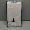 100% Blackout Shield Full Blackout Curtains for Bedroom 96 inch Length 2 Panels Set, Clip Rings/Rod Pocket Faux Linen Black Out Curtains for Living Room, Thermal Insulated, 50Wx96L, Cream