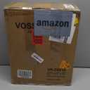 Air Mattress Queen with Built in Pump,18'' Inflatable Mattress 2 Mins Self-Inflation/Deflation,Thicker Blow up Mattress Leak-Proof,Flocked Top Air Bed with Storage Bag for Home, Camping & Guests (Grey)