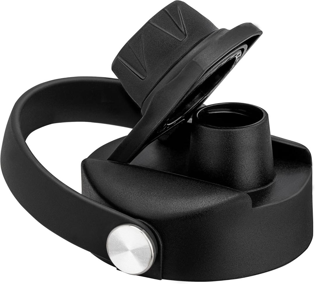 2 x Chug Lid for Hydroflask 12 16 18 20 32 40 64 oz, Spout Lids Replacement for Hydro Flask Wide Mouth Water Bottle, Compatible with Iron Flask,Thermoflask,Takeya,Simple Modern BPA-Free&Leak-Proof