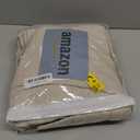 Nanspring Aqua Green Linen Curtains Semi Sheer 96 Inches Long 2 Panels Set for Living Room Back Tab Rod Pocket Light Filtering Drape for Bedroom Modern Farmhouse Coastal Decor Protect Privacy 52x96