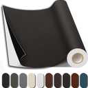 Shagoom Leather Repair Patch, 17X79 Inch Repair Patch Self Adhesive Waterproof, DIY Large Vinyl Patches for Couches, Furniture, Kitchen Cabinets, Wall Coffee, 17X79 Inch