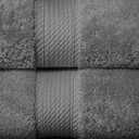 Superior Egyptian Cotton Pile 10 Piece Towel Set, Includes 2 Bath, 4 Hand, 4 Face Towels/ Washcloths, Ultra Soft Luxury Towels, Thick Plush Essentials, Guest Bath, Spa, Hotel Bathroom, Charcoal