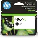 HP 952XL Black High-yield Ink Cartridge for HP Printers | Works with Printer Series: OfficeJet 8702, Pro 7720, 7740, 8210, 8710, 8720, 8730, 8740 | Eligible for Instant Ink | F6U19AN
