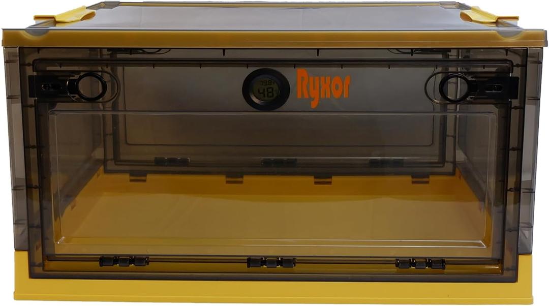 Pet Nebulizer Nest, Cat & Dog Oxygen Chamber, Small Pet Oxygen Inhalation Box (Gray, Intermediate) (Yellow)