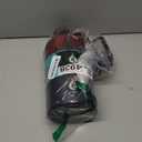 BJPKPK Half Gallon Insulated Water Bottles with Straw Lid & Side Handle, 64oz Large, Stainless Steel Water Bottles with 3 Lids and Paracord Strap, Metal Water Jug,Charming Red