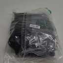 RFG Motorcycle Pants  Waterproof Cordura Fabric - Riding Pants with Armor Zippers & Double Stitching (36W x 34L, Black)