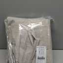 NICETOWN 100% Blackout Linen Curtains 90" Long for Bedroom, Thermal Insulated Living Room Curtains with Liner, Farmhouse Style Linen Blend Window Draperies for Dining Room (2 Panels, 52" W, Natural)