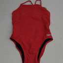 Speedo Women's Swimsuit Piece Endurance The One Solid Team Colors (36, New Speedo Red)