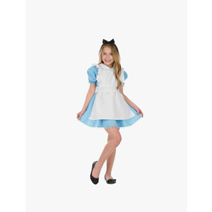 fun shack Alice Costumes Kids, World Book Day Costumes Alice Dress, Alice Costume Girls, World Book Day Costumes Girl Size S