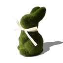 Wshxjzyay Moss Bunny, Easter Flocked Bunny Picks, Green Rabbit, Moss Bunny Decoration for Home Office Table Decor, Party Supplies Gifts for Kids and Friends