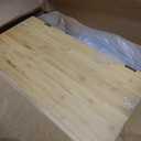 Wire Shelf Covers, Bamboo Wire Rack Covers for Pantry, Closet，Kitchen (4pcs, 32" W x 16" D, Natural)