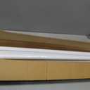 ShadesU Cordless Zebra Blinds Light Filtering Dual-Layer Window Shades for Privacy (White Color) (Maximum Height 72") (Width 23.5")