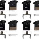 Bicycle Hydraulic 4 Pairs Disc Brake Pad Semi Metal Resin Heat Dissipation Scooter for Nutt Oil Avid Bd1 Bd3 E9