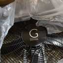 Genesis 20" Box Fan, 3 Settings, Max Cooling Technology, Carry Handle, Black (G20BOX-BLK)