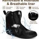 3-Wheel Inline Skates 110mm for Women Men, Professional Inline Speed Skates, Men5-6/Women6-7