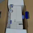 Stoigeld Sewing Machine for Beginners with 20Pcs Fabric & 32Pcs Sewing Threads Kit,Portable Sewing Machine with 12 Built-in Stitches & 2 Speed(High-Low Speeds)-SM-725 (Blue,white)