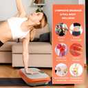 Vibration Plate Exercise Machine for Weight Loss Fitness Equipment, Vibration Plate Platform for Home Fitness,Lymphatic Drainage Shaking Full Body Shaker 99 Adjustable Speeds