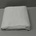 Cream Linen Blackout Curtains 102 Inch Length 2 Panels Set for Living Room Bedroom Back Tab Thermal Insulated 100% Black Out Linen Drapes Room Darkening Window Curtains 102 Inches Long Ivory Natural