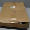 Hortsun 500 Count 98mm Clear PET Plastic Flat Lids with Straw Slot Fits 16, 20, 24 oz Cups Disposable Plastic Transparent Cup Lids for Iced Coffee Milkshake Ice Cream Office Home Travel Supplies (3.9 inch)