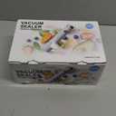 Vacuum Sealer For Food (Compact Vacuum Sealers+ 30 Reusable Vacuum Bags), Powerful Handheld Vacuum Sealer for 10X Preservation & Fresh (Medium)