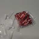 COSIDEA 50pcs 10ml Empty lipgloss tubes chapstick tube empty to make your own lip gloss (Rose Gold)