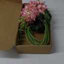 8PCS Faux Pink Delphinium 33.5'' Long Stem Artificial Delphinium Flowers Fake Larkspur Flowers for Home Wedding Garden Table Centerpieces Decor(Gradient Pink)