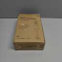 Bonsenkitchen Hand Blender, Immersion Blender with 2 Mixing Speed, Electric Handheld Mixer Portable Stick Mixer with Stainless Steel Blades for Soup, Smoothie, Puree, Baby Food (Single, Black)