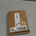 Nefish Side Mount Casters 2 Inch L-Shaped Small Rubber Caster Set of 4, Ball Bearing 360 Degree Plate Swivel Castors Wheel 600 LBS, Casters Wheels for Furniture, Baby Bed, Kitchen, Cabinet, Table