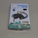 UrbanZen Retractable Dog Leash, 3m, Black Nylon, Standard Size, All Breeds (Brown)