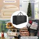 Christmas Tree Storage Bag, For 12 ft Disassembled Holiday Tree, Heavy Duty Xmas Holiday Tree Bag with Durable Handles & Dual Zipper (173*76*51cm)