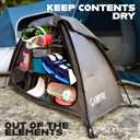 Tent & RV Camping Organizer with Zippered Flap, 9-Shelf Storage. RV Shoe Organizer, Dining Tent Organizer. Organize Any Other Camp Gear/Accessories (Patented - Licensed)