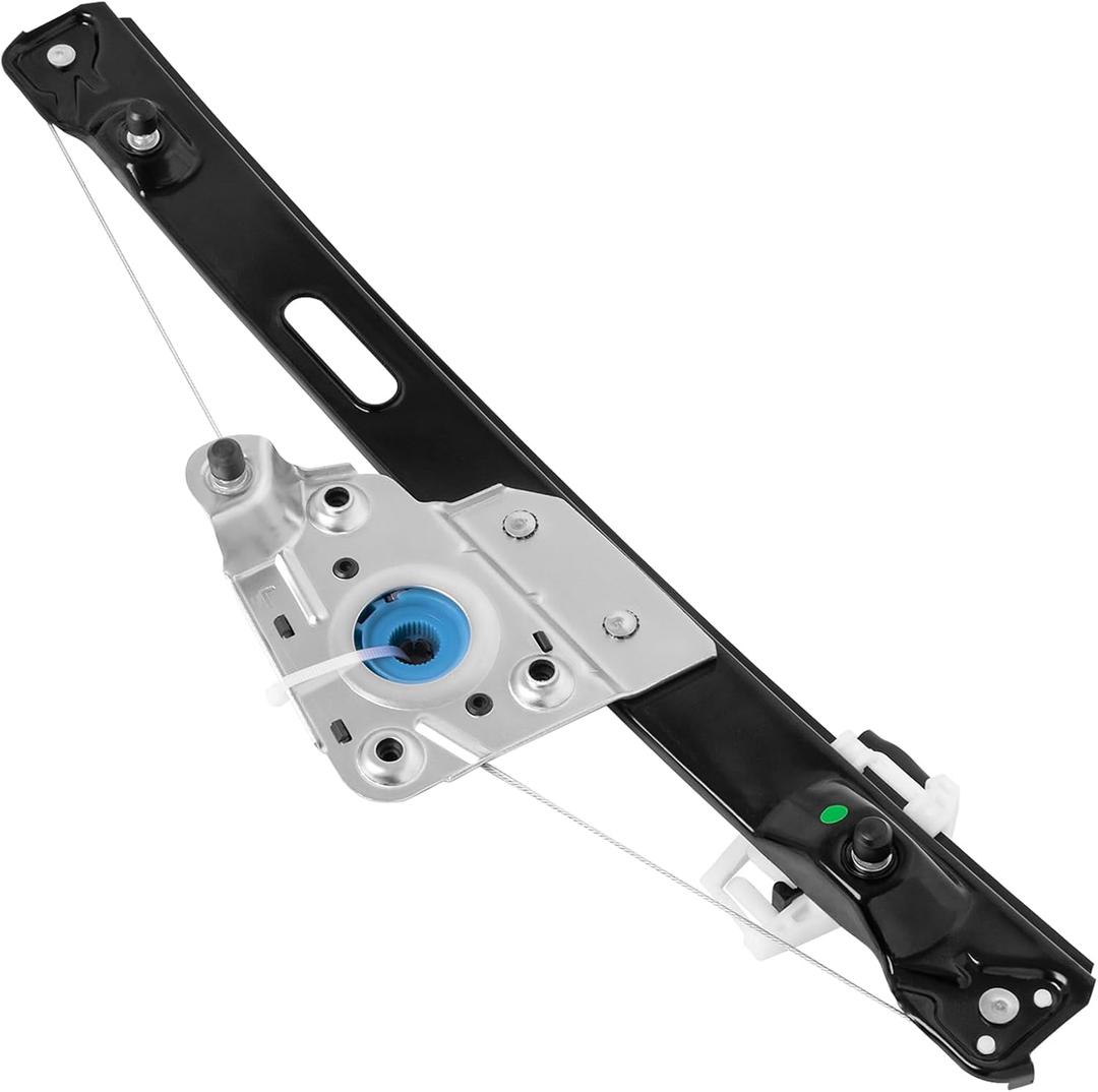 749-469 Power Window Regulator Without Motor Replacement for 2006-2012 BMW E90 E91 323i 325i 328i 330i 335i M3/ Black/Rear Right Passenger Side/Replace OE 51357140590