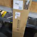 Dual Monitor Stand Riser, Acacia Wood Desktop Shelf with Storage