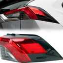 Rear LED Tail Light Assembly, for Toyota RAV4 2019 2020 2021 2022 2023, Right Passenger Side Outer Brake Tail Lamp Replace# 81550-0R090, TO2805148