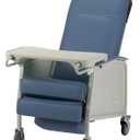 Invacare Traditional Three-Position Recliner, 19" Seat Width, 250 lb. Weight Capacity, Blue Ridge, IH6074A/IH61