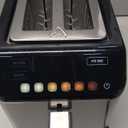 Chefman Smart Touch 2 Slice Digital Toaster, 6 Shade Settings, Touchscreen Controls, Extra-Wide Slots for Thick Breads & Bagels, +10 Seconds, Defrost, Removable Crumb Tray  Stainless Steel