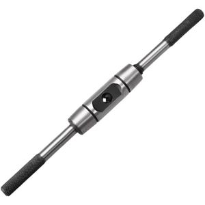 uxcell Adjustable Tap Wrench Handle, for Metric M4-M10 Taps, Thread Tap Holder Reamer Hand Tapping Tool for Machinist Repair, Die-casting Body